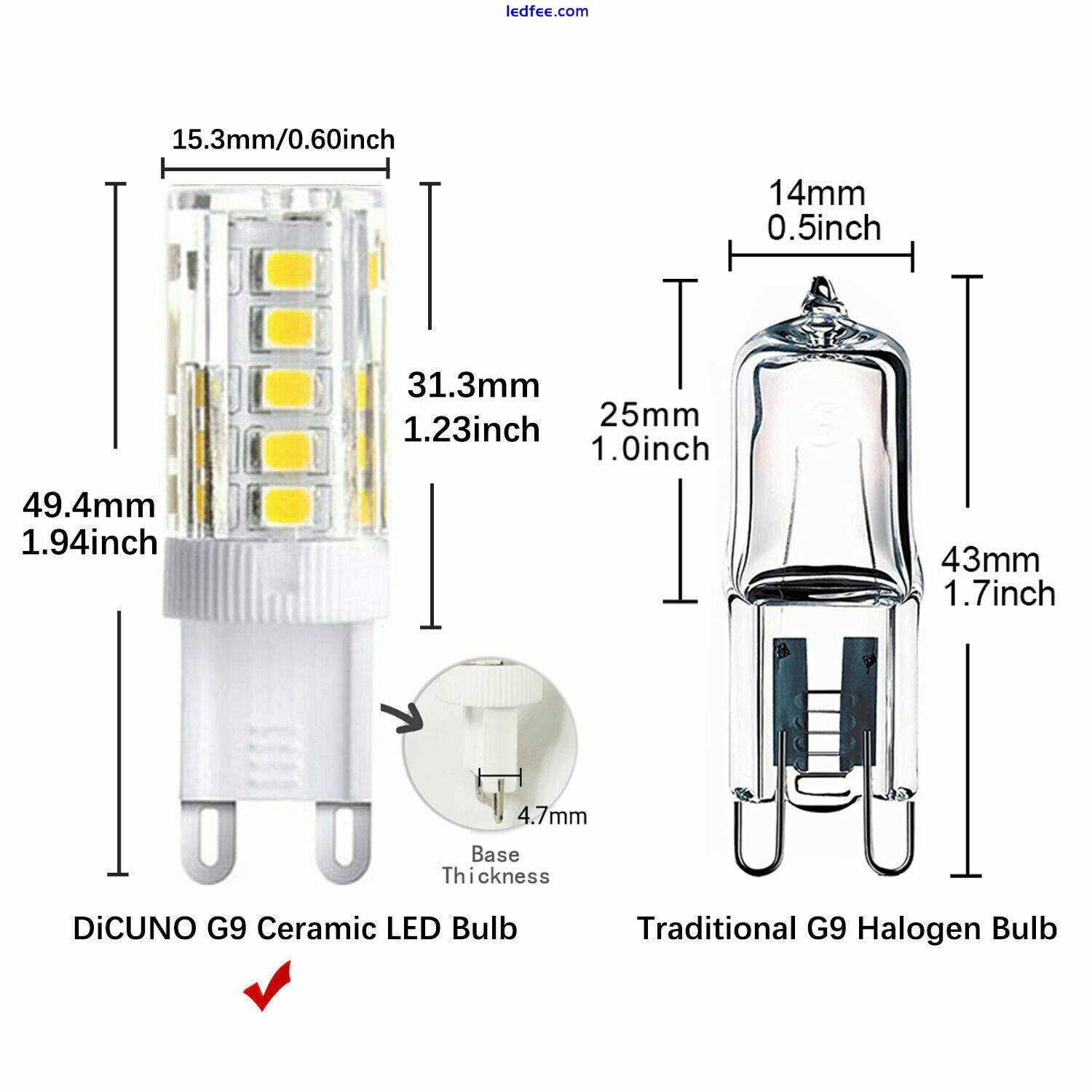 G9 LED Corn Light Bulbs 5W Cool White Capsule Lamp Replace 40W Halogen 220V 230V 0 