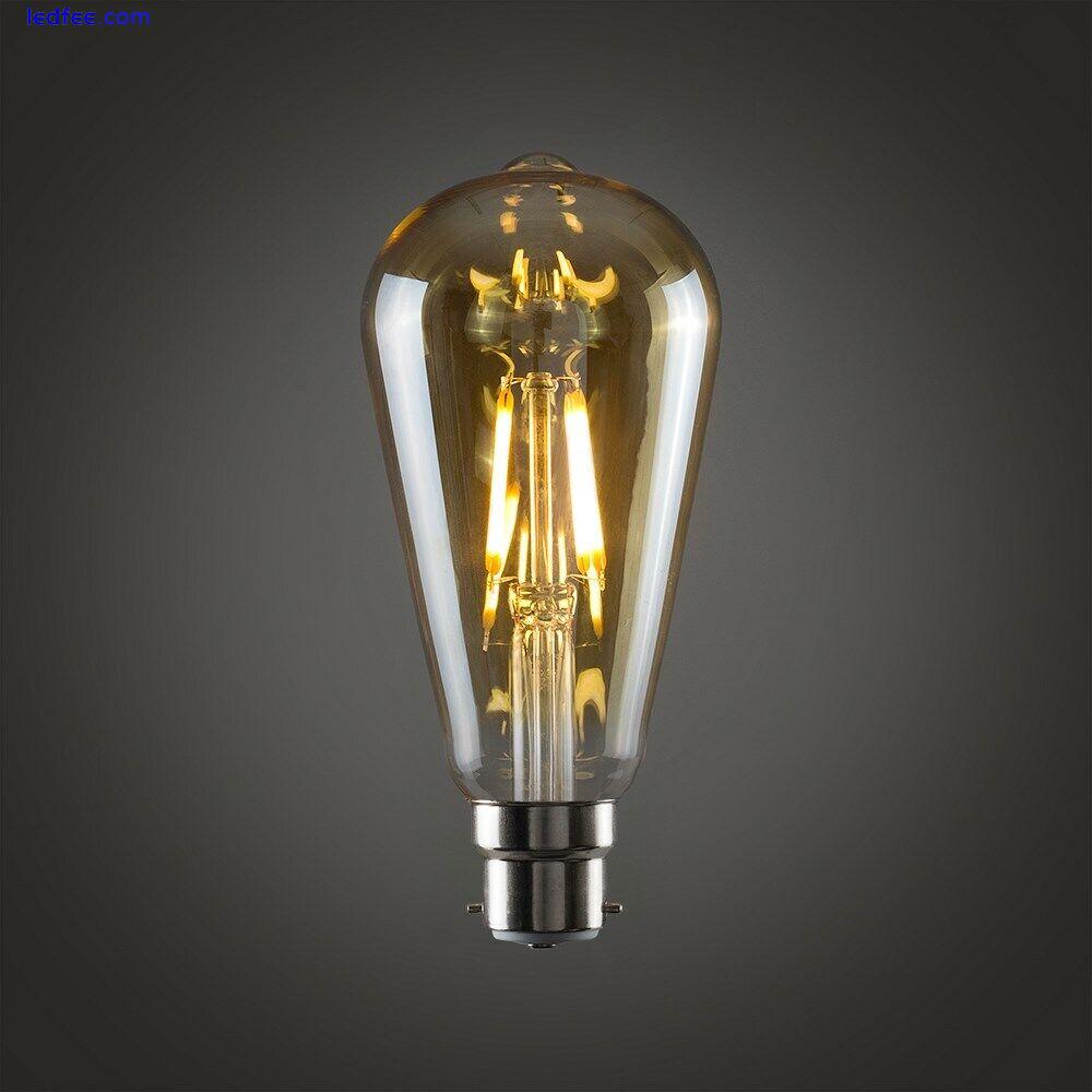 Filament LED Light Bulb Decorative Vintage Edison Lightbulb Lamp Radio Valve 4 