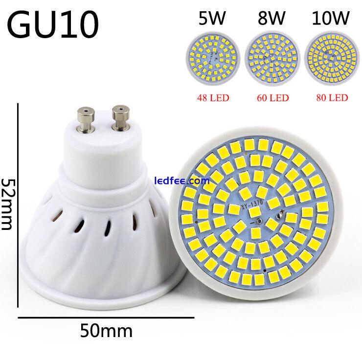 LED Bulbs MR16 GU10 E27 E14 5W 8W 10W Ultra Bright 2835 SMD COB Spot Light CREE 2 
