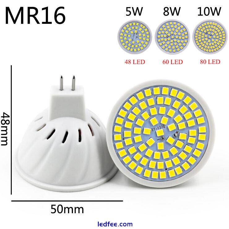 LED Bulbs MR16 GU10 E27 E14 5W 8W 10W Ultra Bright 2835 SMD COB Spot Light CREE 1 
