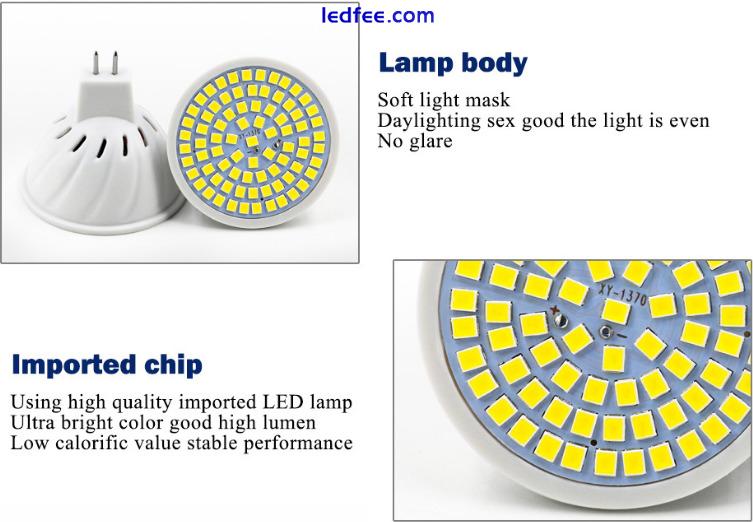 LED Bulbs MR16 GU10 E27 E14 5W 8W 10W Ultra Bright 2835 SMD COB Spot Light CREE 5 