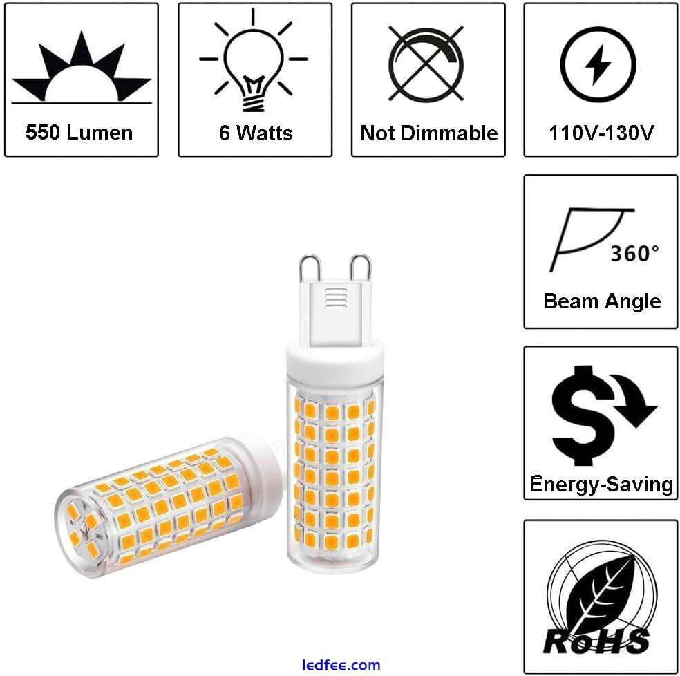 5/10X G9 HIGH QUALITY LED Corn Bulb 9W 12W Lamp 6000K Daylight Home Decor Light 4 