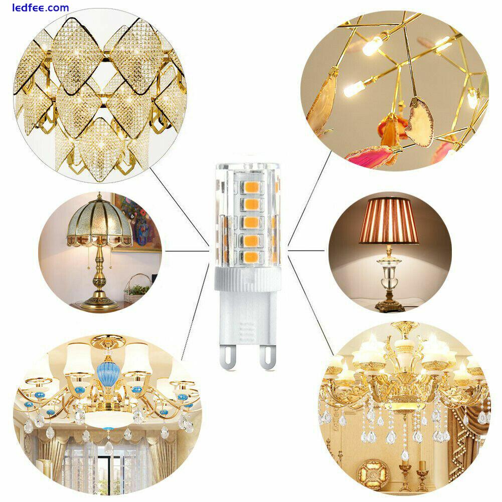 Mini G4 G9 Ceramics LED Light Bulb 5W 8W 12W 220V For Crystal chandelier Lamps 3 