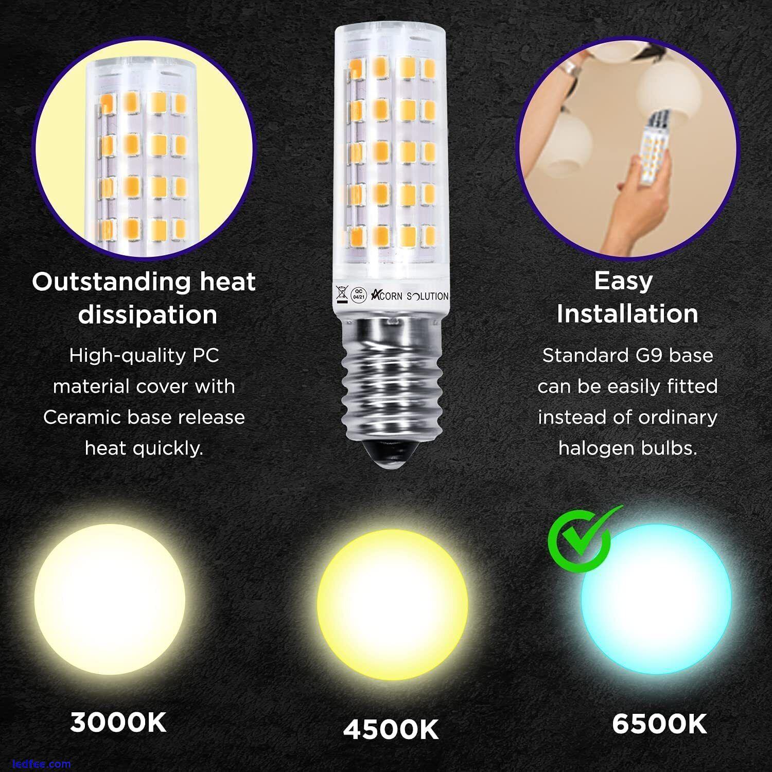 LED Corn Light Bulb E14 B22 G9 Screw Base Ultra Bright White Lamp 3W Lamp 3 