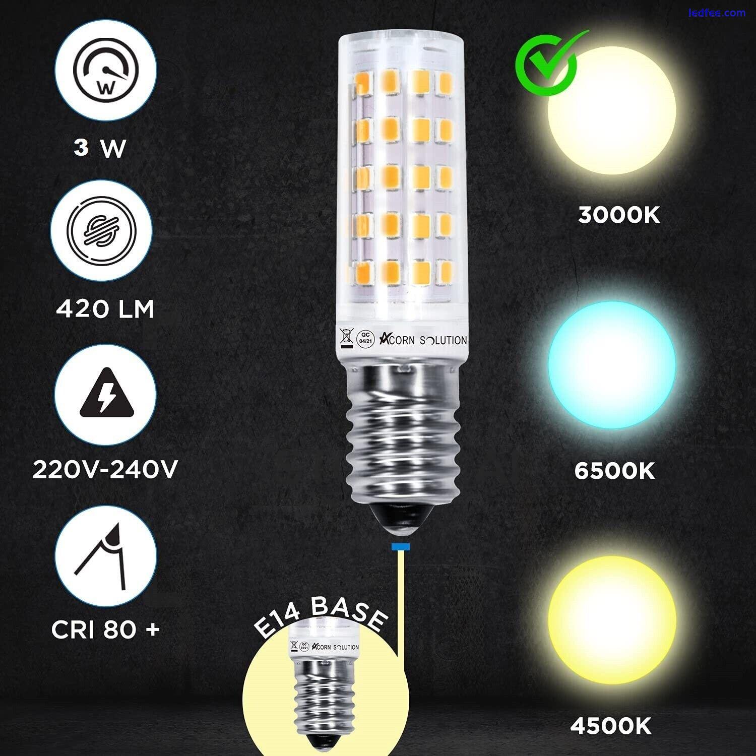 LED Corn Light Bulb E14 B22 G9 Screw Base Ultra Bright White Lamp 3W Lamp 2 