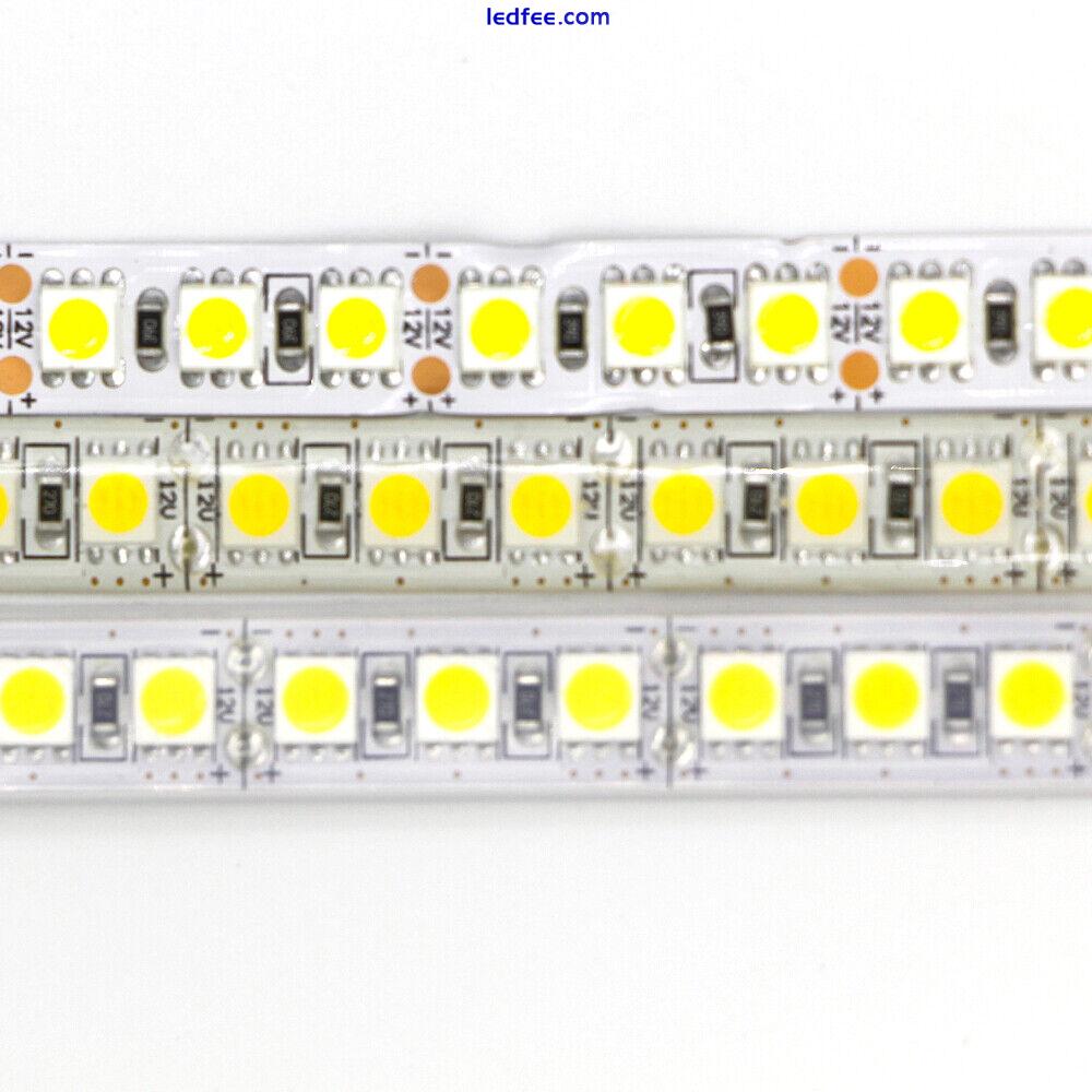 Super Bright 120leds/m 5050 5054 led strip light 1M 2m 5M 600 LED tape rgb white 1 