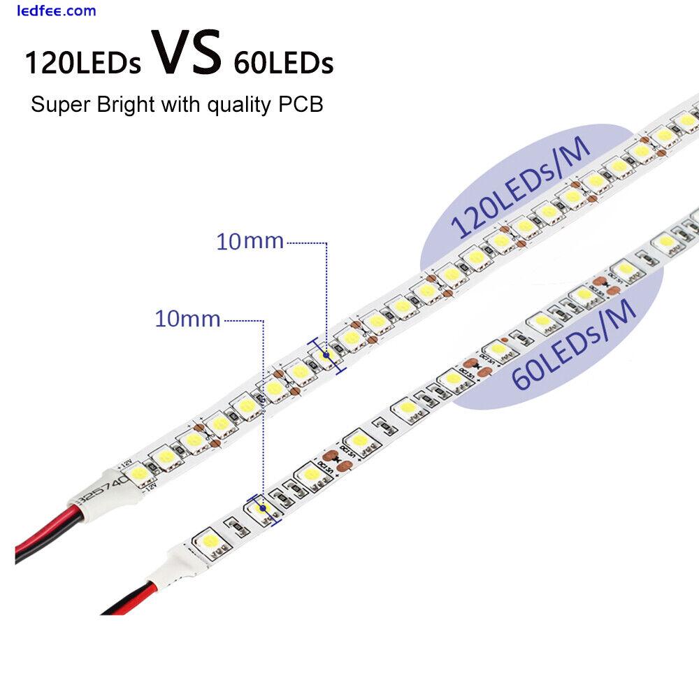 Super Bright 120leds/m 5050 5054 led strip light 1M 2m 5M 600 LED tape rgb white 3 