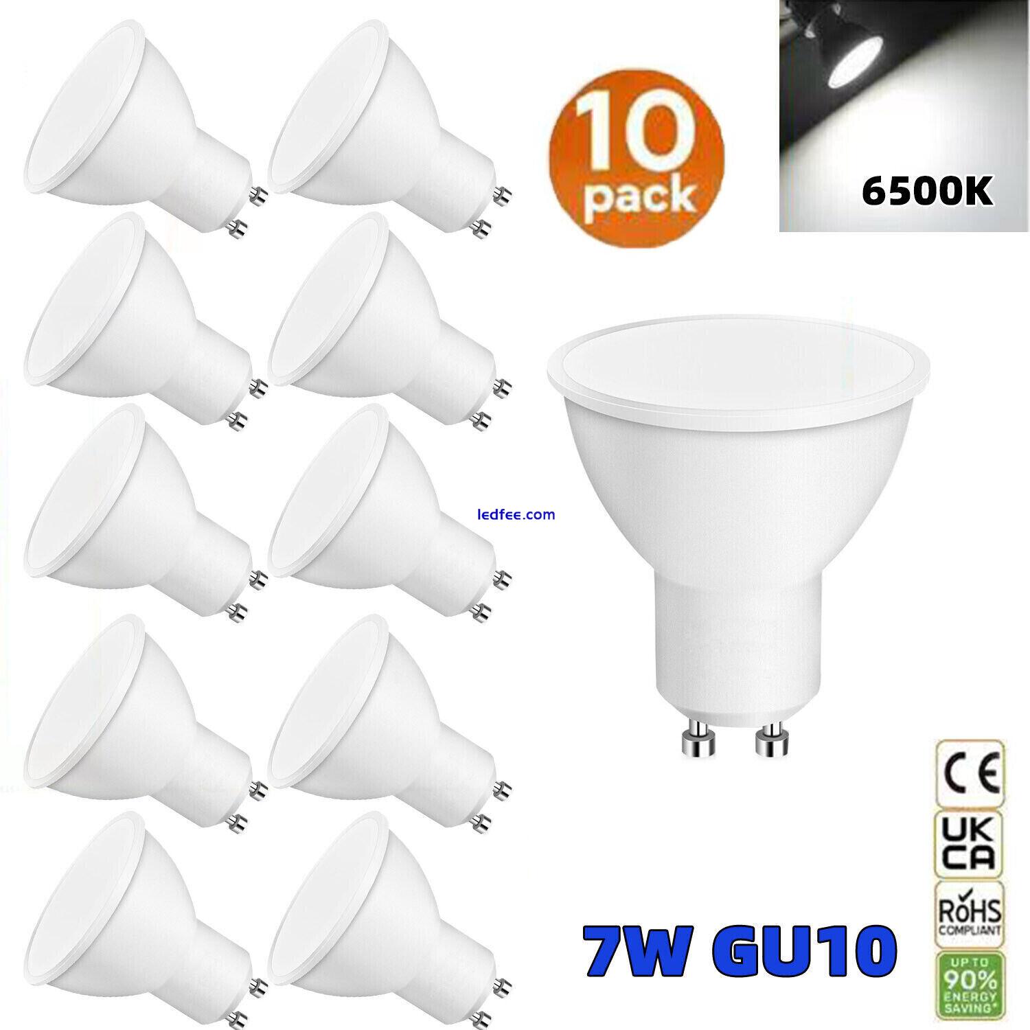 10X LED GU10 Light Bulbs 5W 7W Warm Cool Day White Spotlight Eneygy Saving 120° 1 