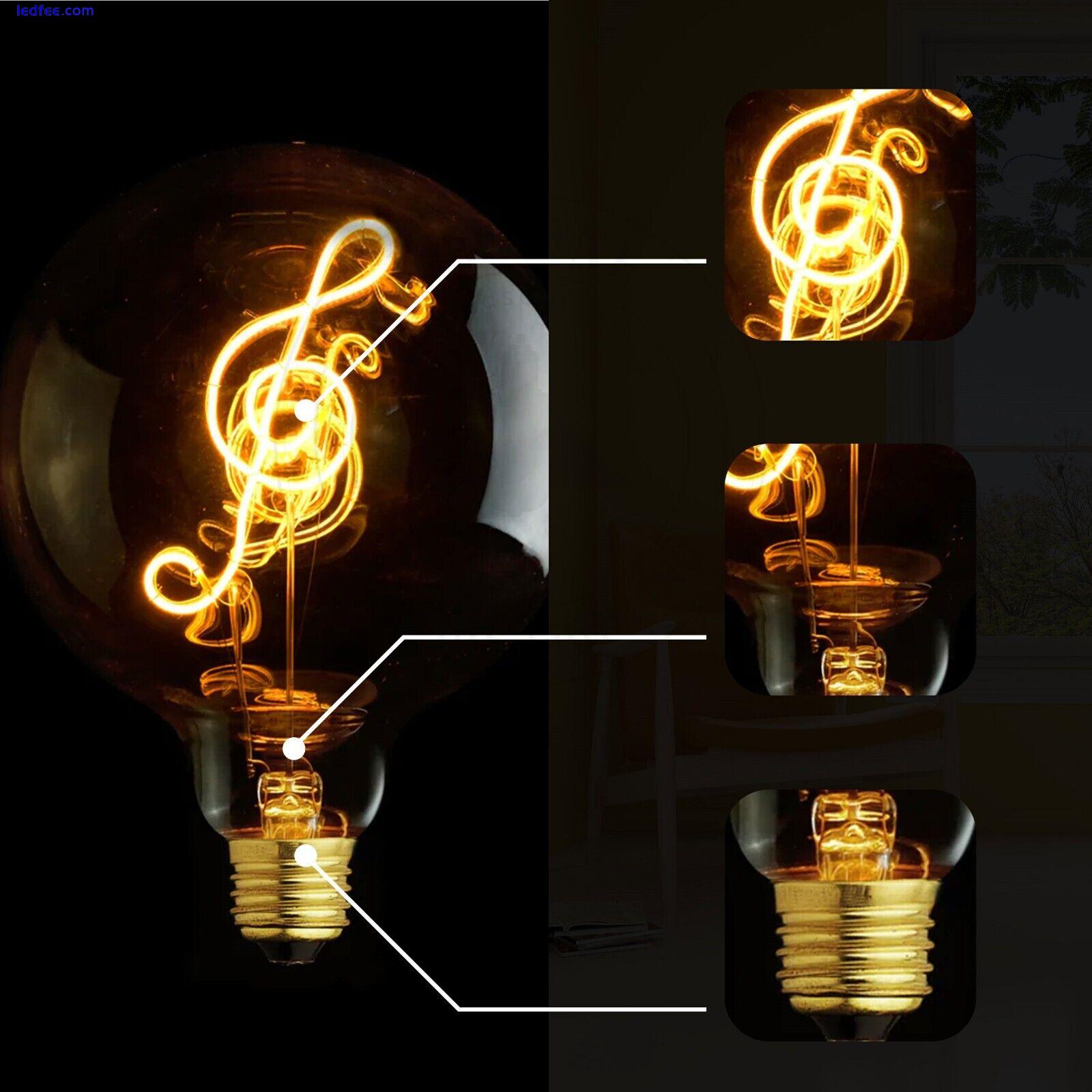 Vintage Bulb LED Antique Bulbs Decorative Edison Filament LED Light Bulbs E27 UK 4 