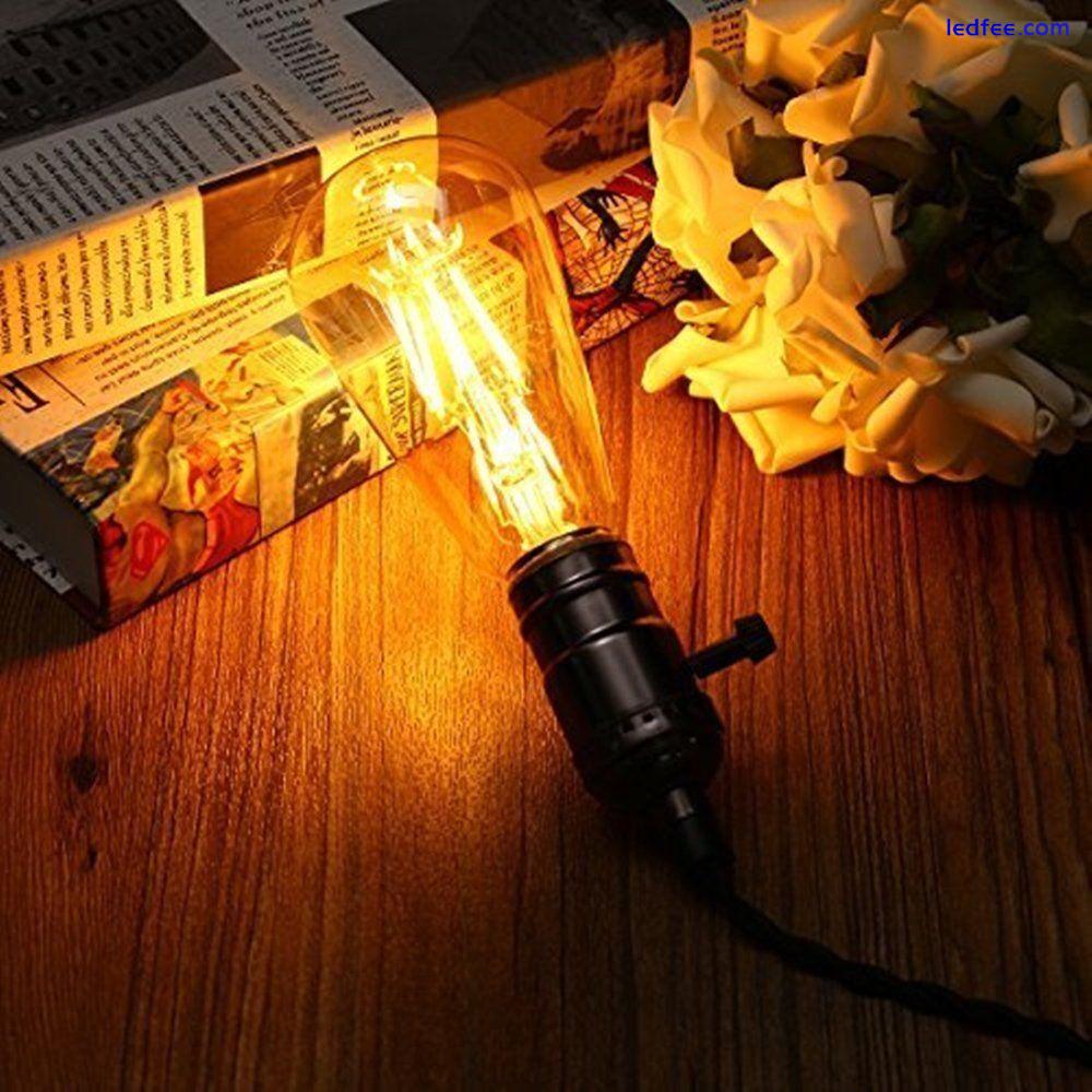 Antique Style Edison Vintage LED Light Bulbs A+Industrial Filament Lamp Bulb B22 0 