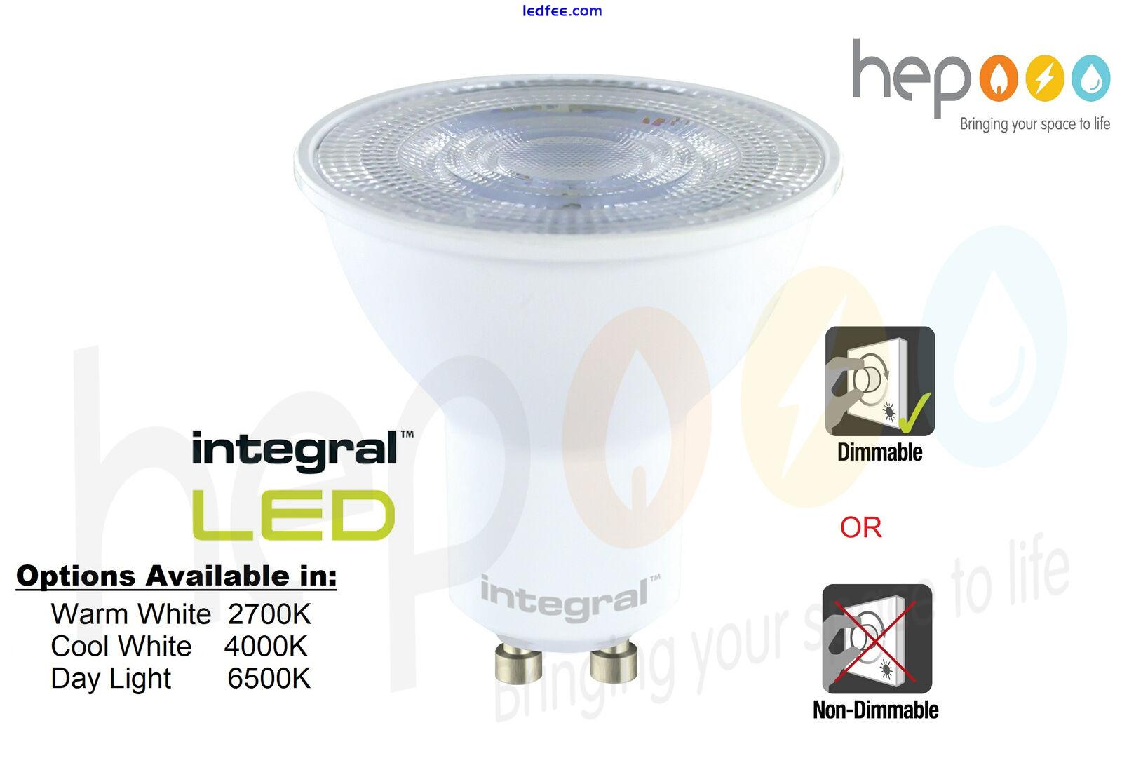 Integral LED GU10 Energy Saving Light Bulb Spotlight Lightbulb High Power Lamp 5 