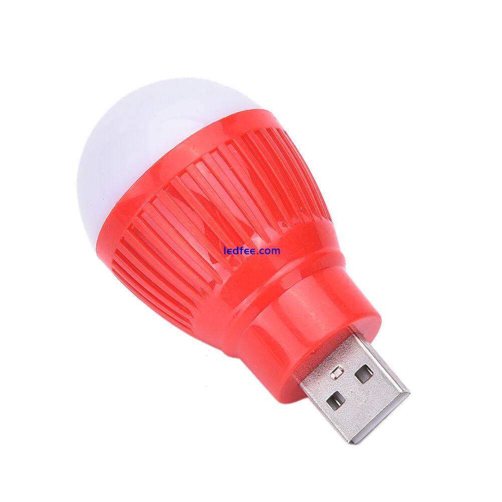 2x USB Mini LED Cool White Night Light Bulb for Portable Reading Flashlight' 5 