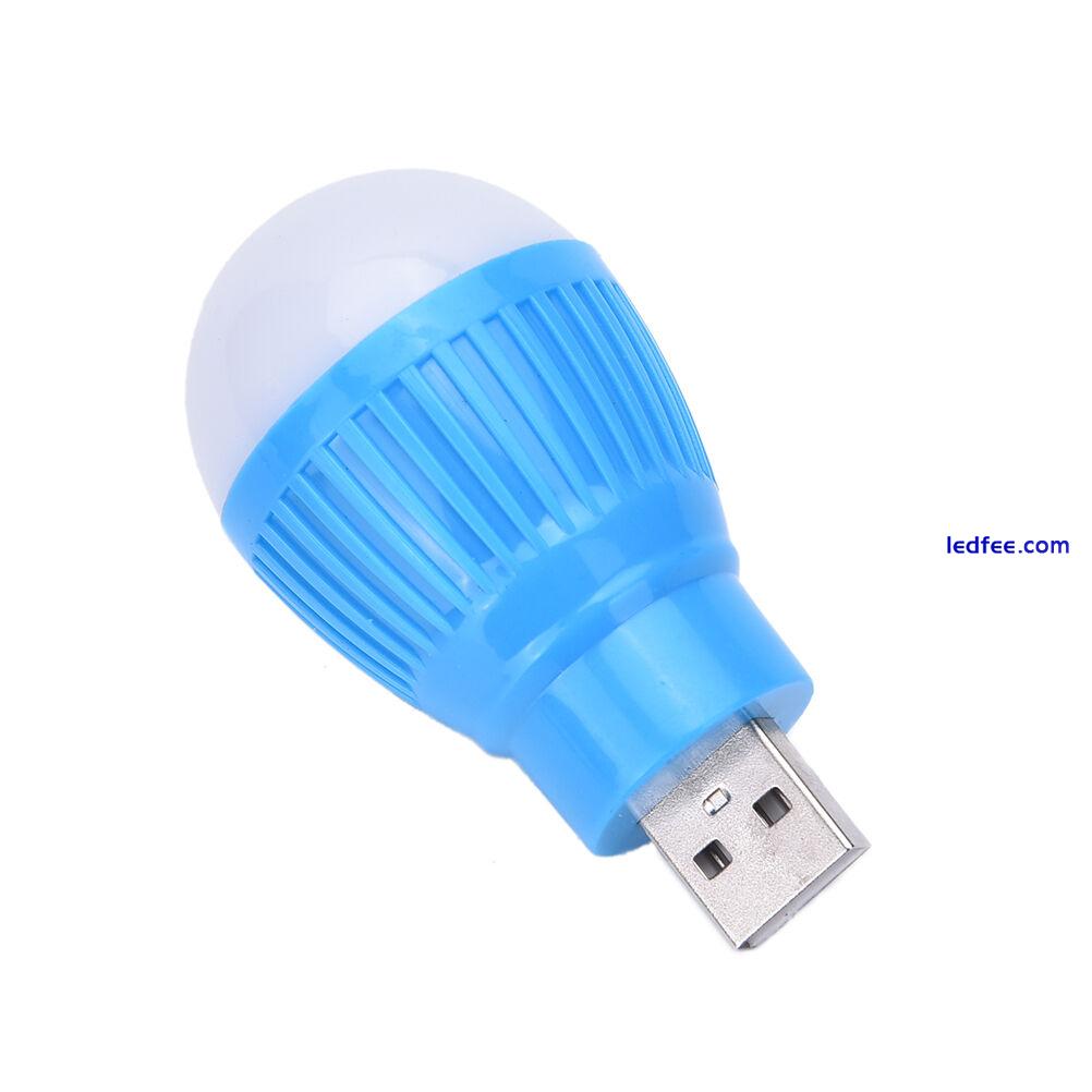 2x USB Mini LED Cool White Night Light Bulb for Portable Reading Flashlight' 4 