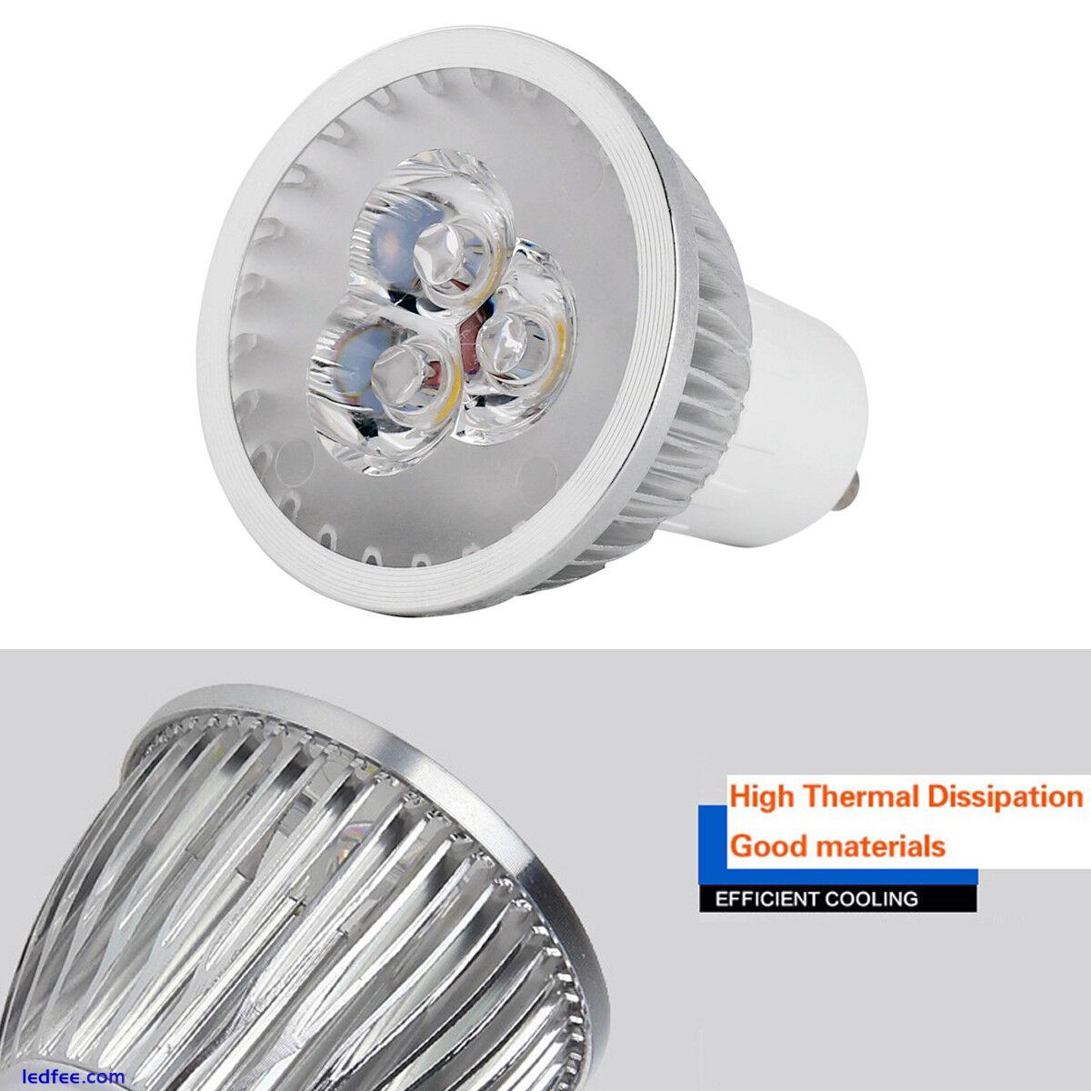 Muticolor GU10 MR16 Dimmable LED Spotlight Bulbs 9W 12W 15W 110V 220V 12V Lamps 5 