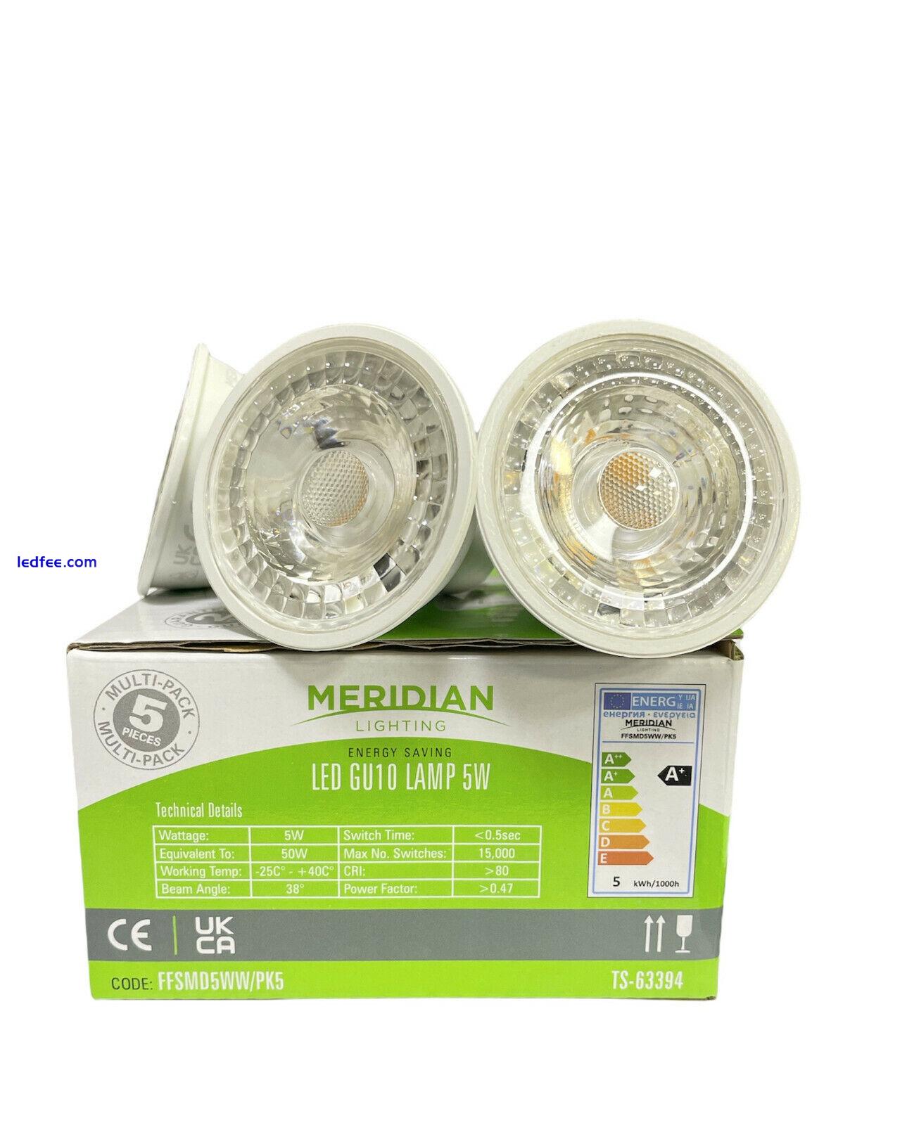5 x LED GU10 4.5W (3000K Bulbs -Warm White),(6500K Bulbs - Cool White) PACK OF 5 1 
