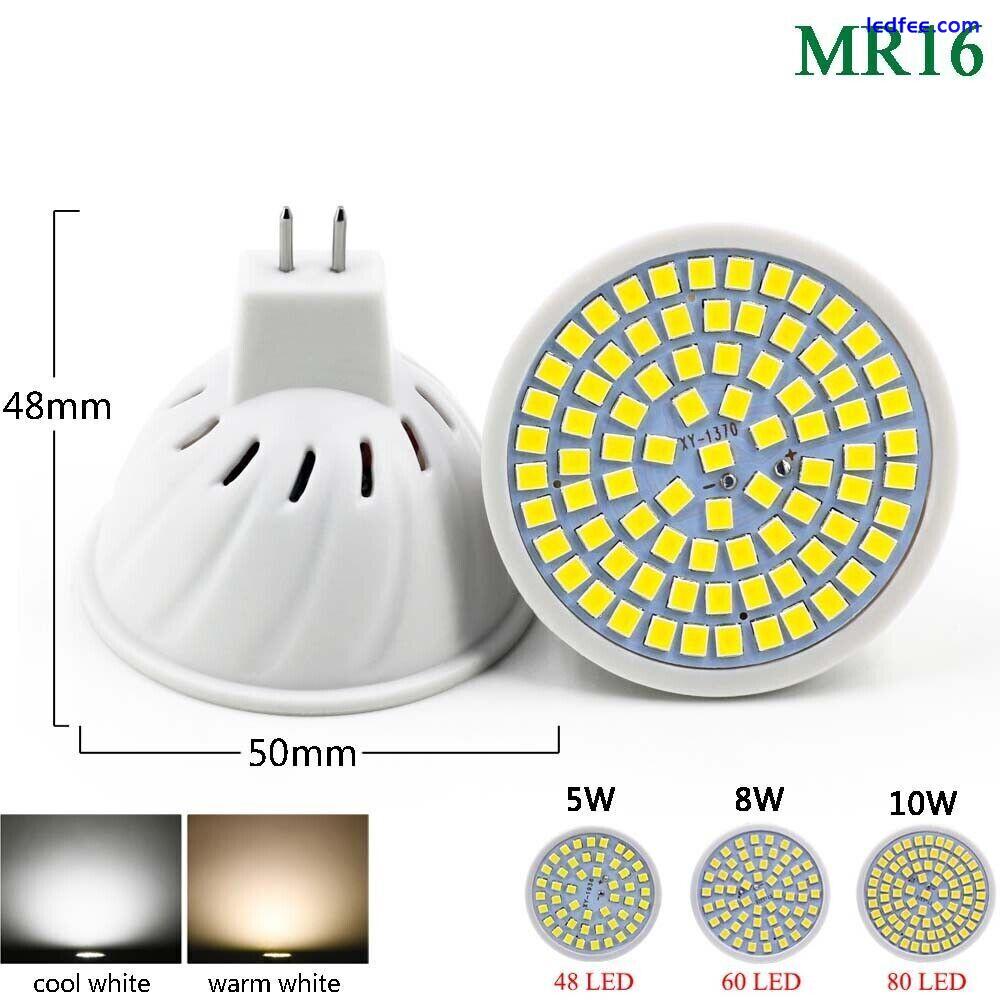 Led Lamp GU10 Bulb Full spectrum E27 E14 MR16 White 240V 5W 8W 10W Light SMD Cup 5 