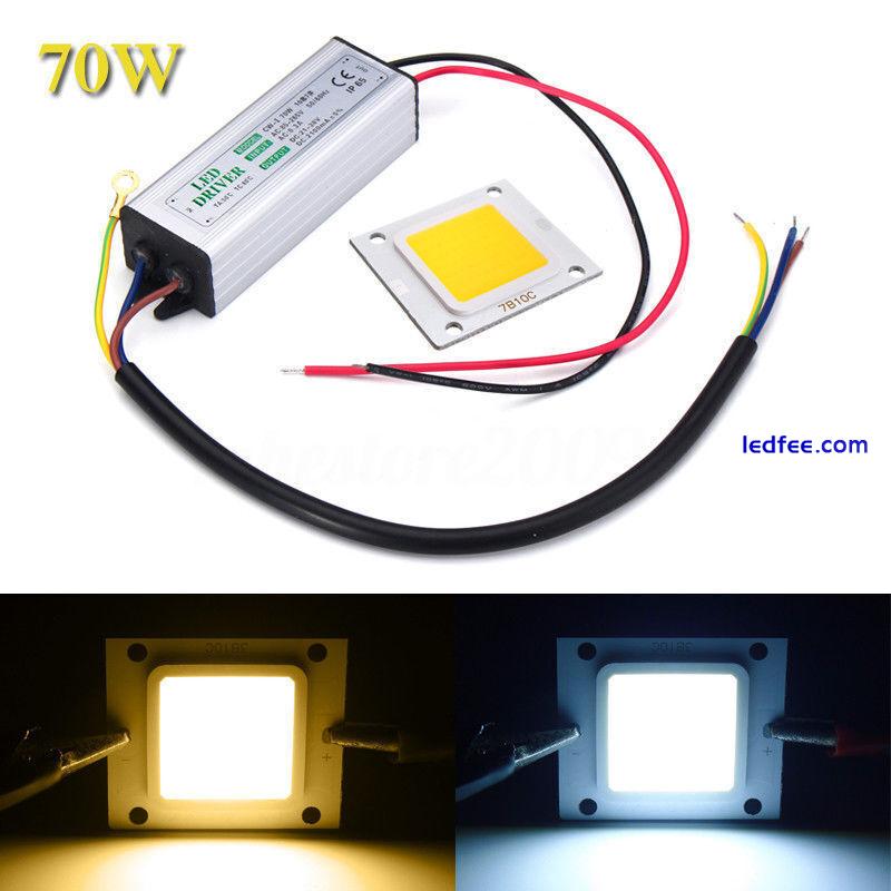 LED Driver 10W 20W 30W 50W 70W 100W LED Puce Chip High Power Supply Imperméable 4 