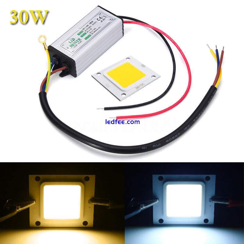 LED Driver 10W 20W 30W 50W 70W 100W LED Puce Chip High Power Supply Imperméable 2 