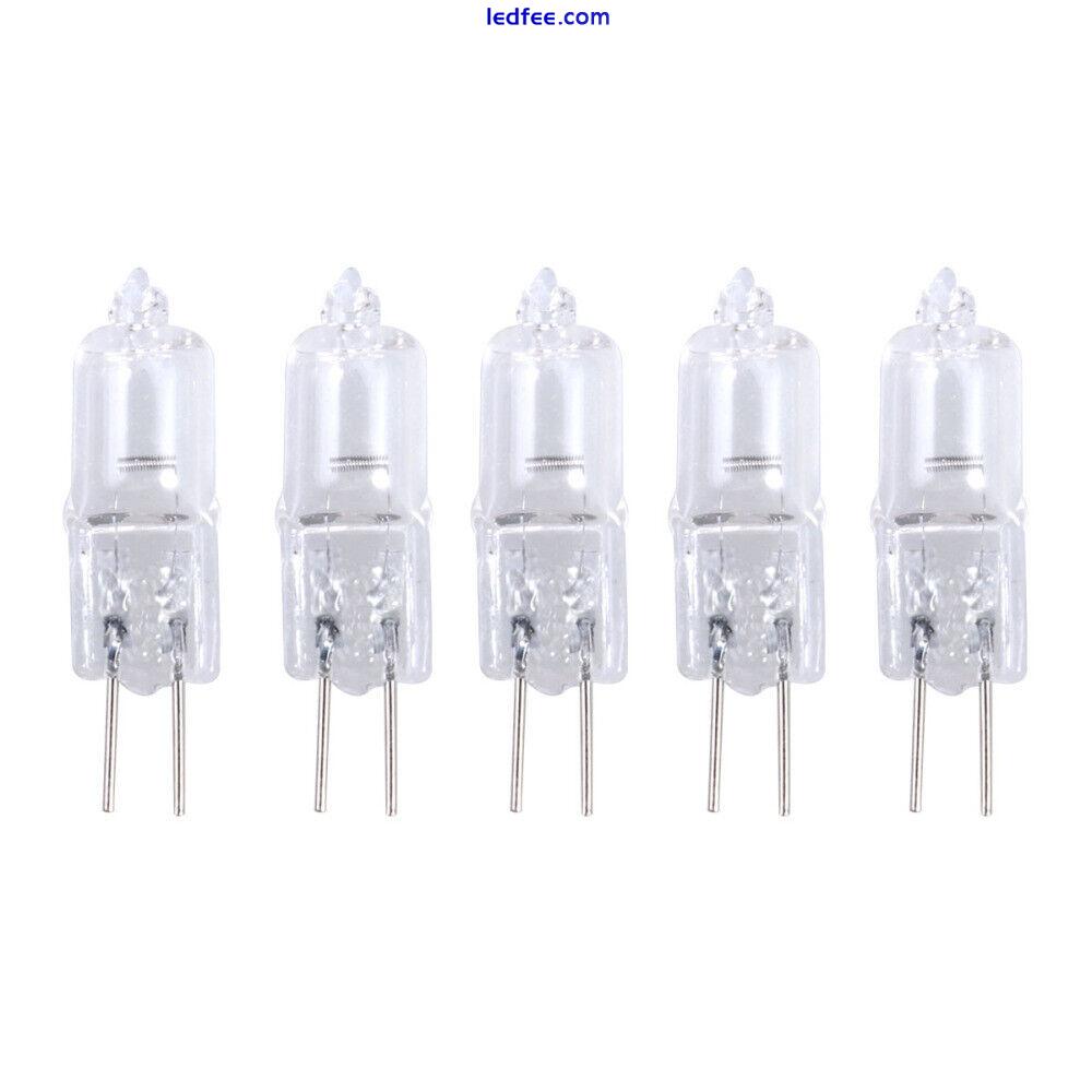 10 Pcs Halogen Light Bulbs 2 Pin Two Prong Prongs Lamp Small 4 