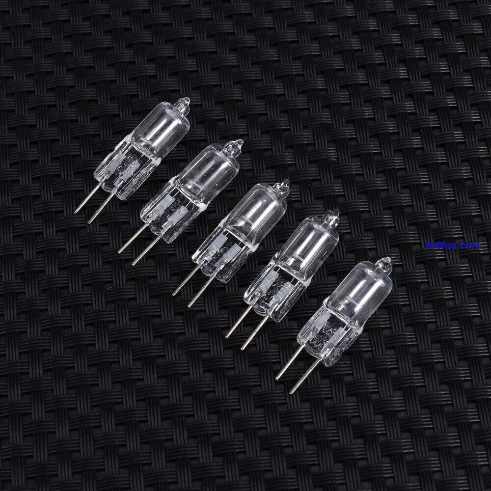 10 Pcs Halogen Light Bulbs 2 Pin Two Prong Prongs Lamp Small 5 