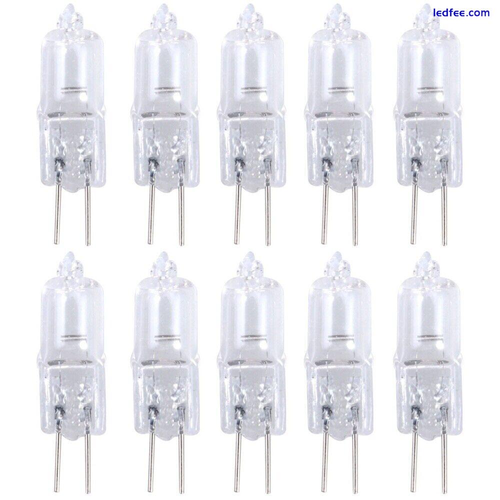 10 Pcs Halogen Light Bulbs 2 Pin Two Prong Prongs Lamp Small 0 