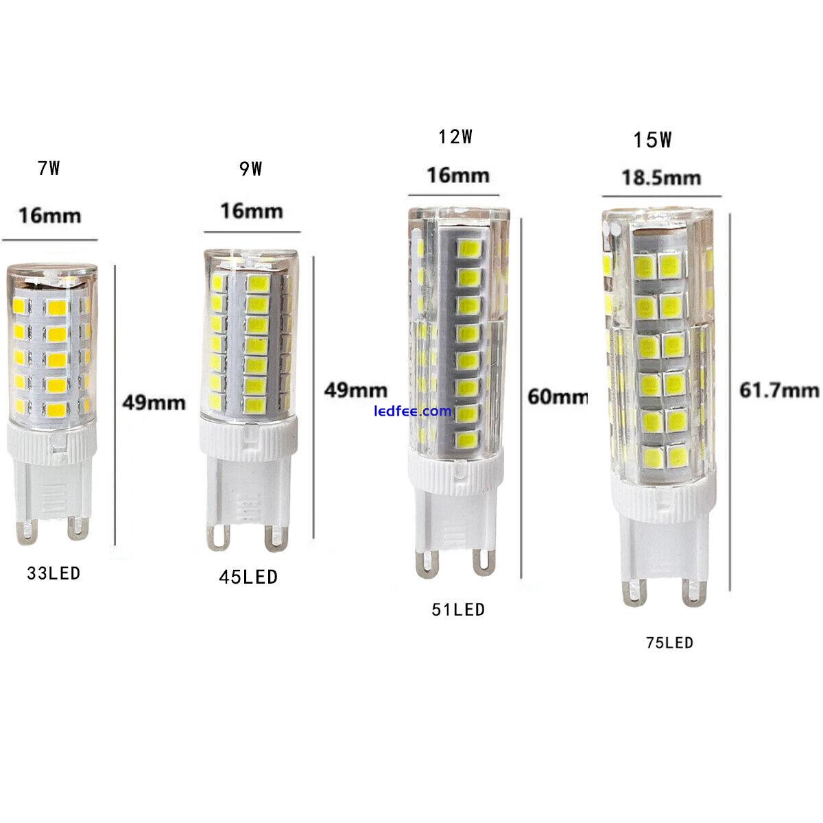 Mini G9 LED Light Bulbs 7W - 24W 220V Ceramic 2835 SMD Replace 100W Halogen Lamp 0 