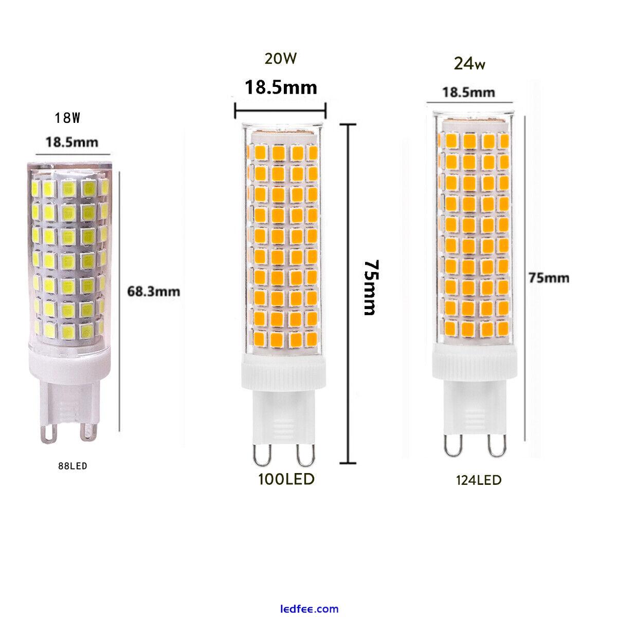 Mini G9 LED Light Bulbs 7W - 24W 220V Ceramic 2835 SMD Replace 100W Halogen Lamp 1 