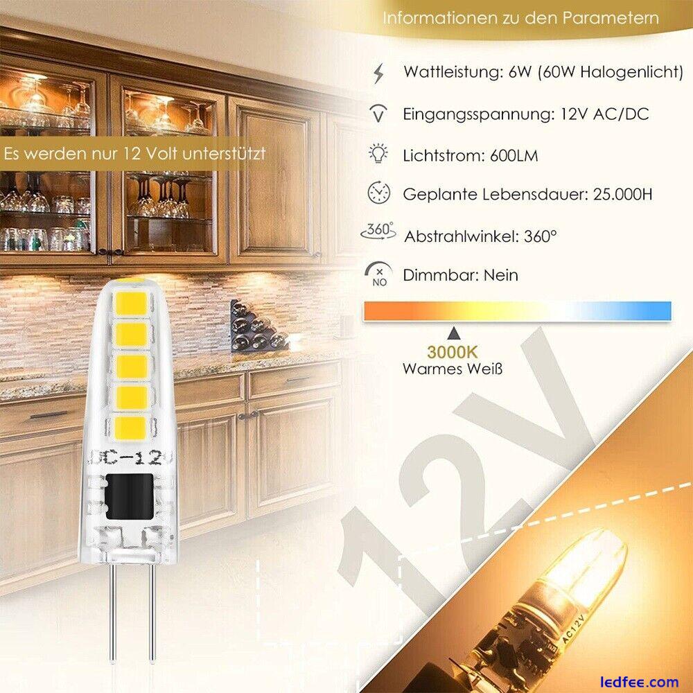 G4 LED SMD 5W Capsule Bulb Cool / Warm White Light Bulbs Replacement Halogen 12V 2 