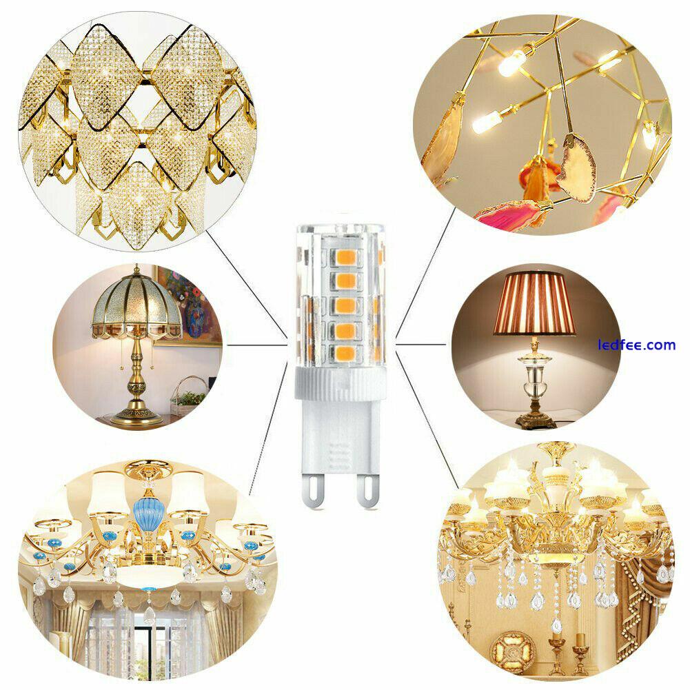 Mini G4 G9 Ceramics LED Corn Light Bulb 5W 8W 12W 220V Capsule Crystal Lamps 3 