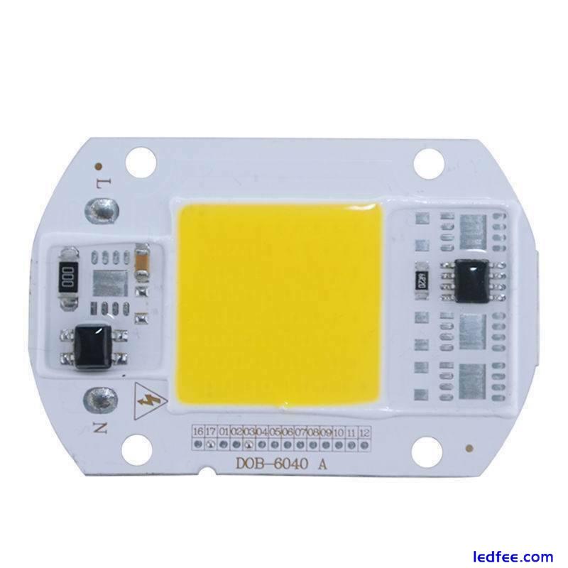 Smart IC Driver LED light Bulb COB Chip AC 110V 220V Input Integrated 20/30/50W  4 