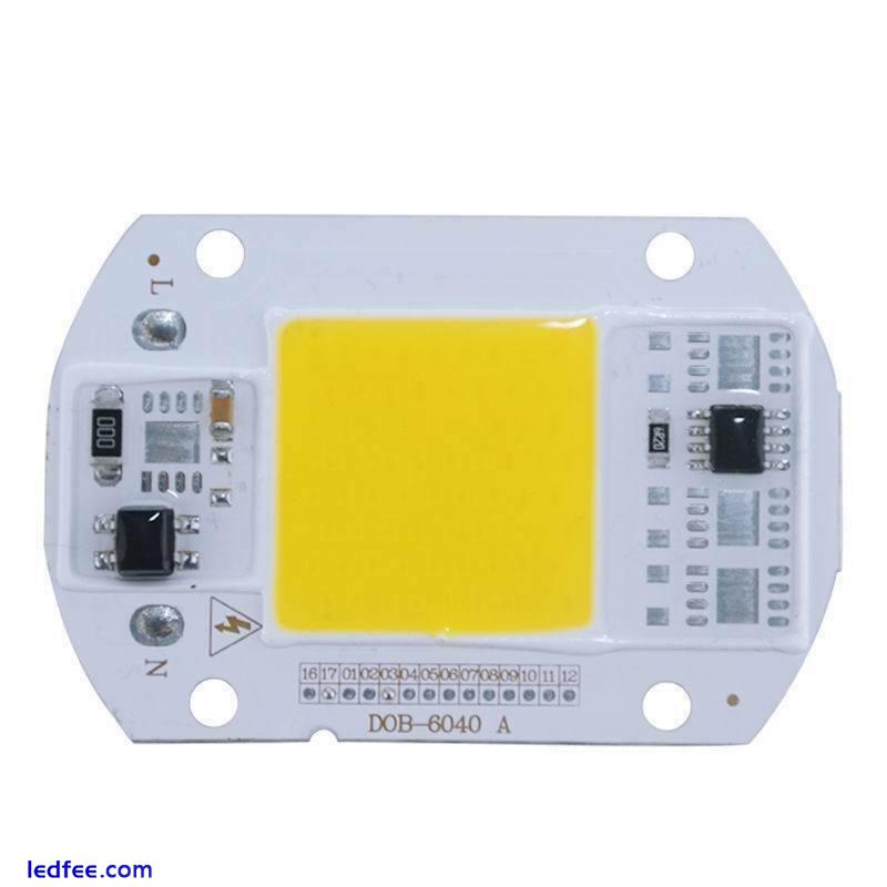 Smart IC Driver LED light Bulb COB Chip AC 110V 220V Input Integrated 20/30/50W  5 