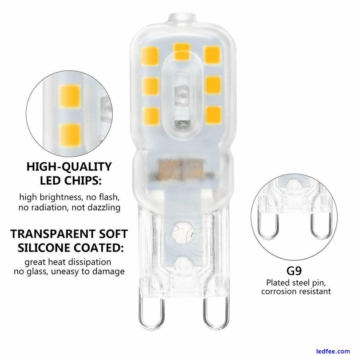 G9 LED Bulb 5W 8W Capsule Lamp Warm/COOL WHITE Replace Halogen Light Lamp2835SMD 2 