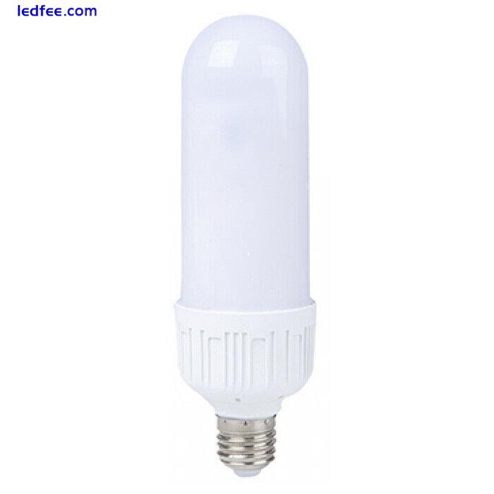 Flame LED Light Bulb E27 Screw Jumbo Flickering Fire Effect - Choose Pack Size 1 