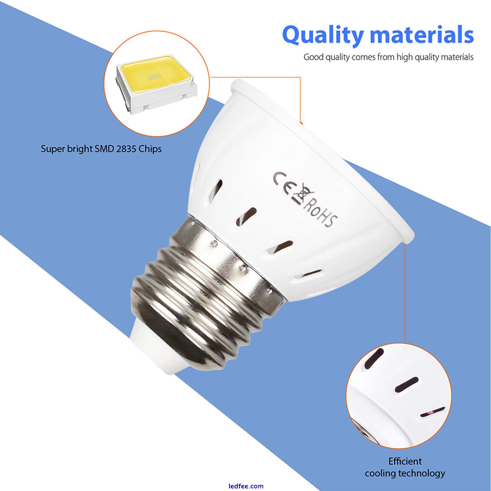 1X 6X 10X GU10 MR16 E27 4W 6W 8W LED Spotlight Bulb SMD Replace 25W Halogen Lamp 2 