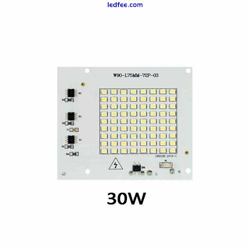 Led Chip Smart IC Integrate Light 100W 50W 30W 10W COB Bulb 220V Floodlight Lamp 3 