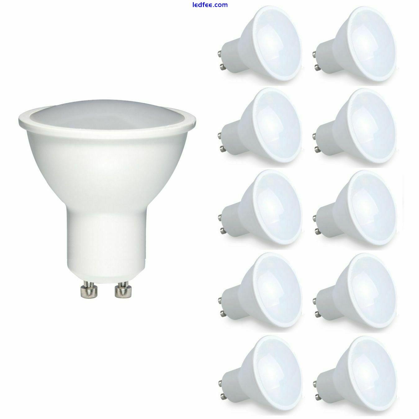 24x GU10 7W LED Light Bulb Spotlight Lamp Cool white 6500K Equals 70W Halogen 0 