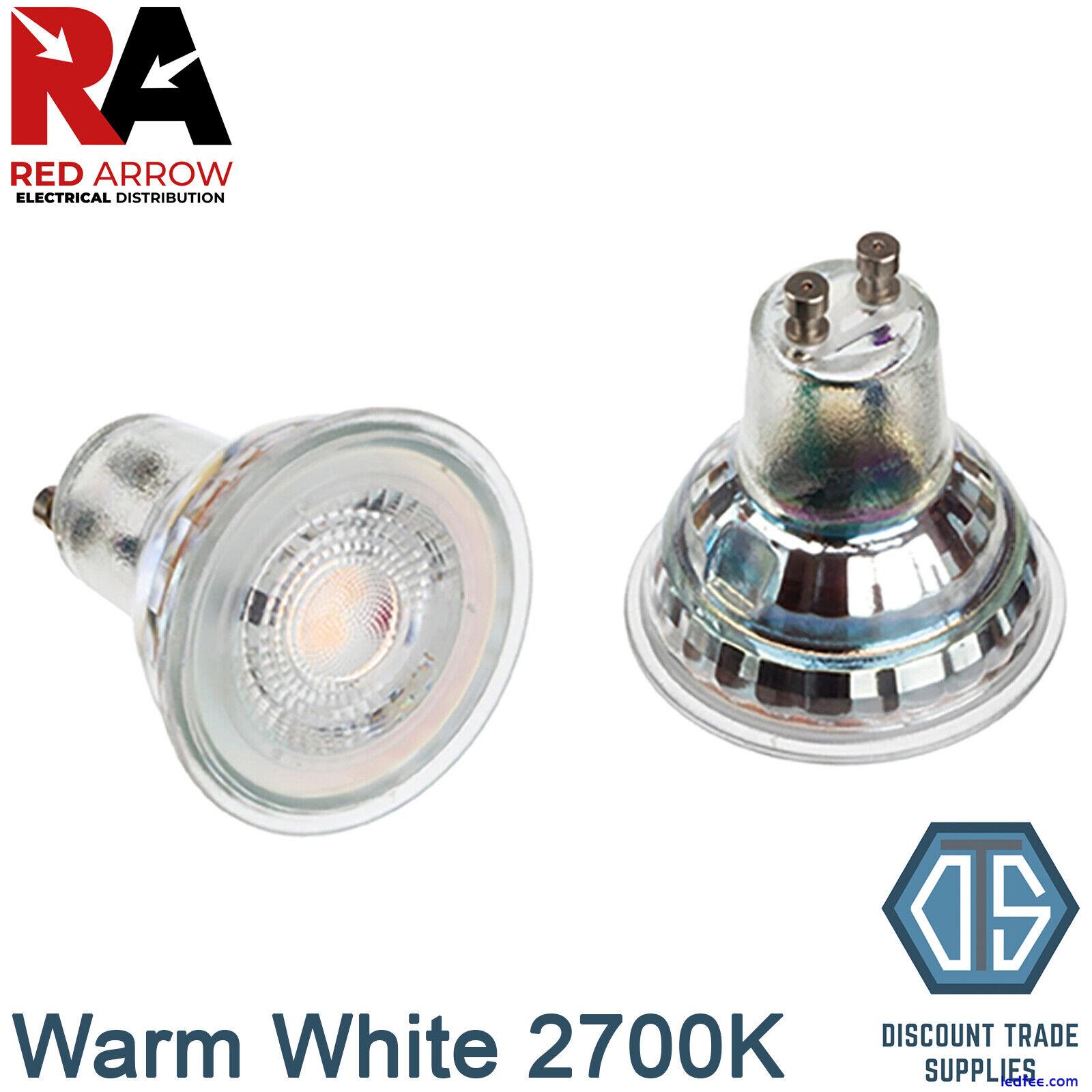 GU10 4.5W LED Dimmable Bulb Warm, Cool White & Daylight 2700K 4000K 6000K 0 