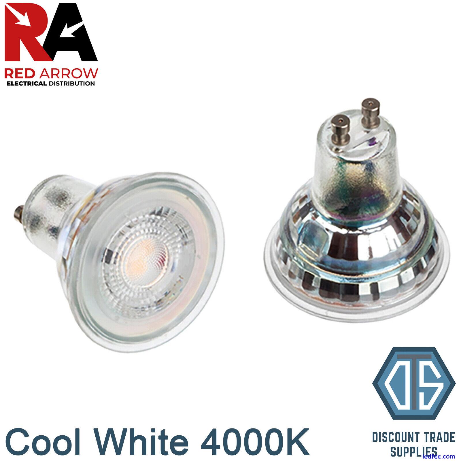 GU10 4.5W LED Dimmable Bulb Warm, Cool White & Daylight 2700K 4000K 6000K 1 