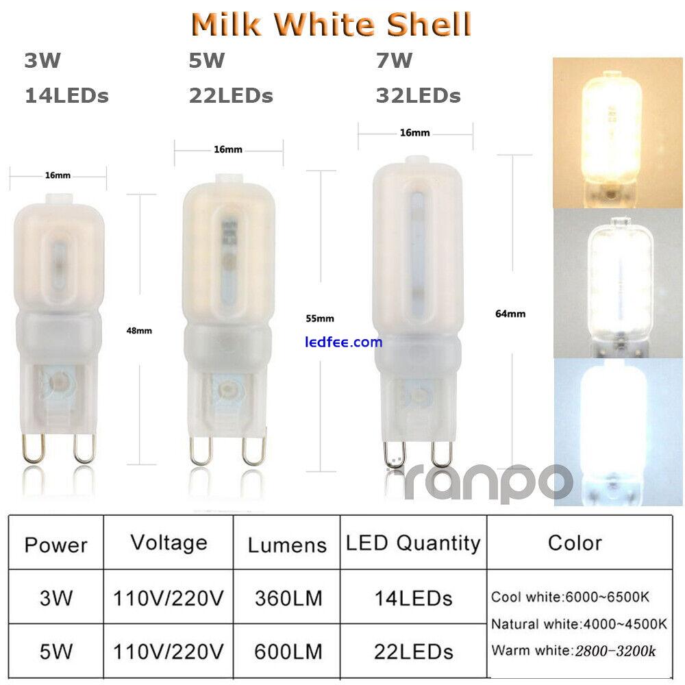 Mini G9 LED Bulb Dimmable 3W 7W 2835SMD Corn Light Replace 20W 60W Halogen Lamp 0 