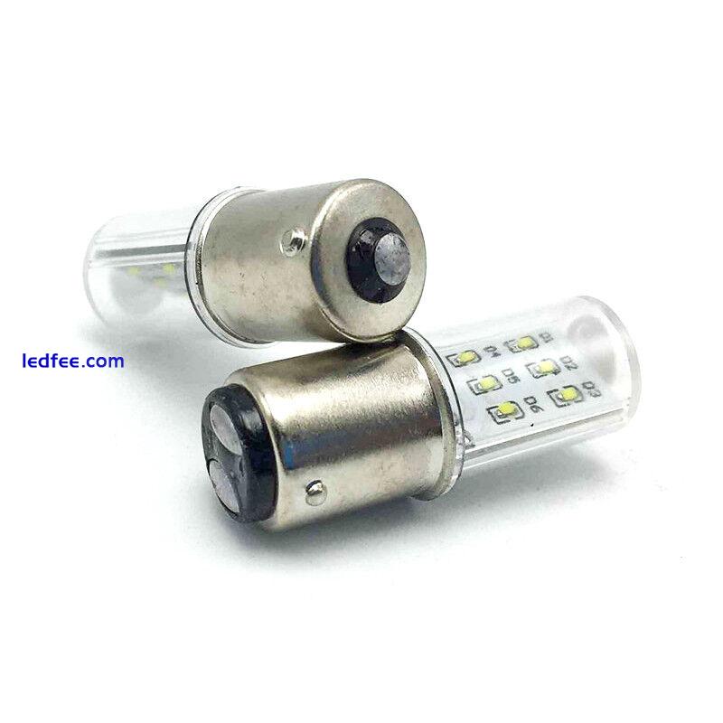 B15 LED Bayonet Warn Light Bulb Lamp 5W 12/24/36/110V/220V Single/Double Contact 1 