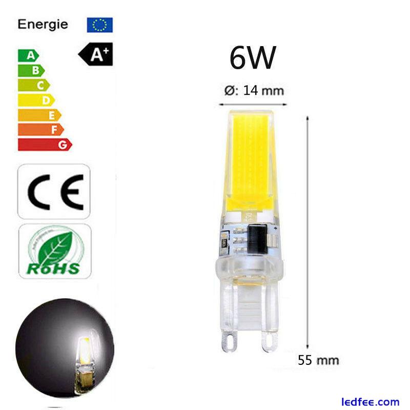 G9 Led Bulb 6w Led Capsule Light Replace Halogen Lamp Cool Warm Dimmable AC 230V 0 