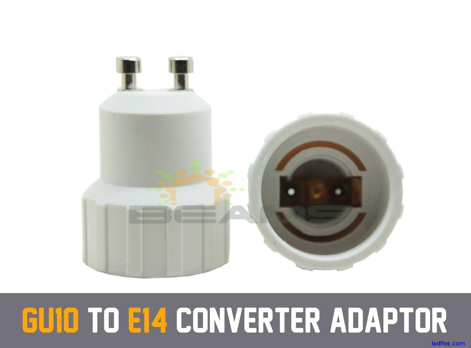 GU10 To E14, MR16, G9 Or E27 LED/CFL Light Bulb Adapter Lamp Socket Convertor UK 0 