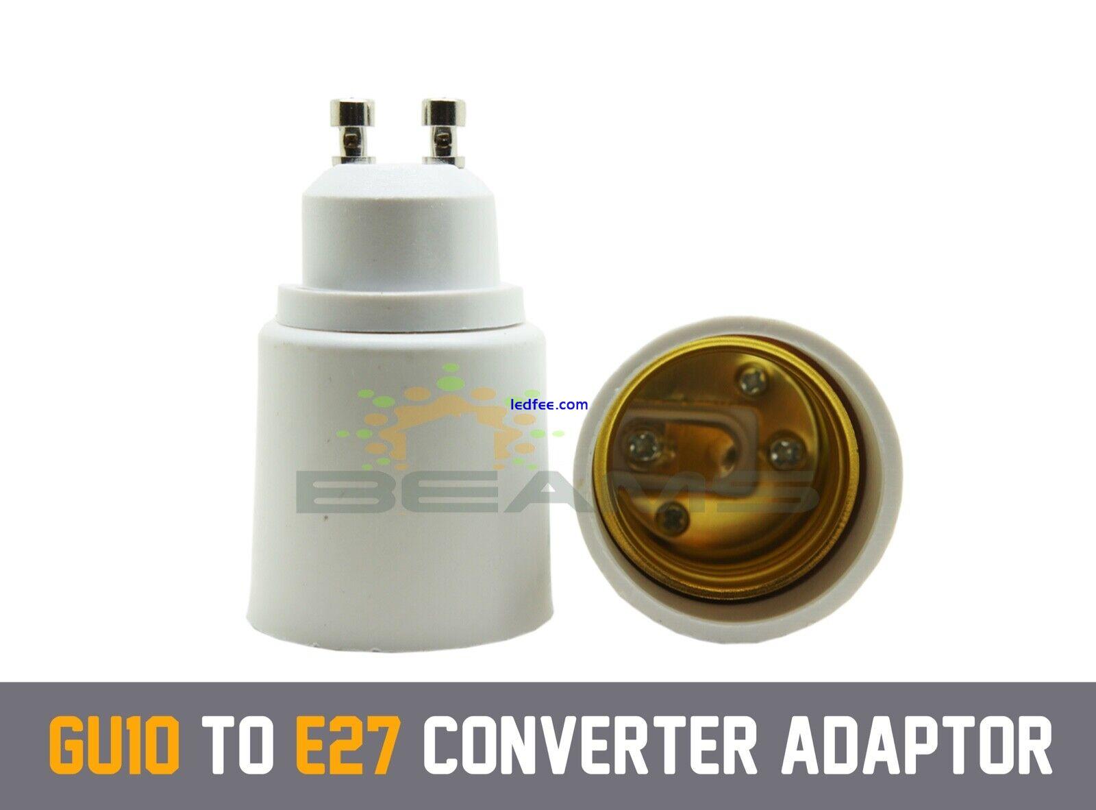 GU10 To E14, MR16, G9 Or E27 LED/CFL Light Bulb Adapter Lamp Socket Convertor UK 1 