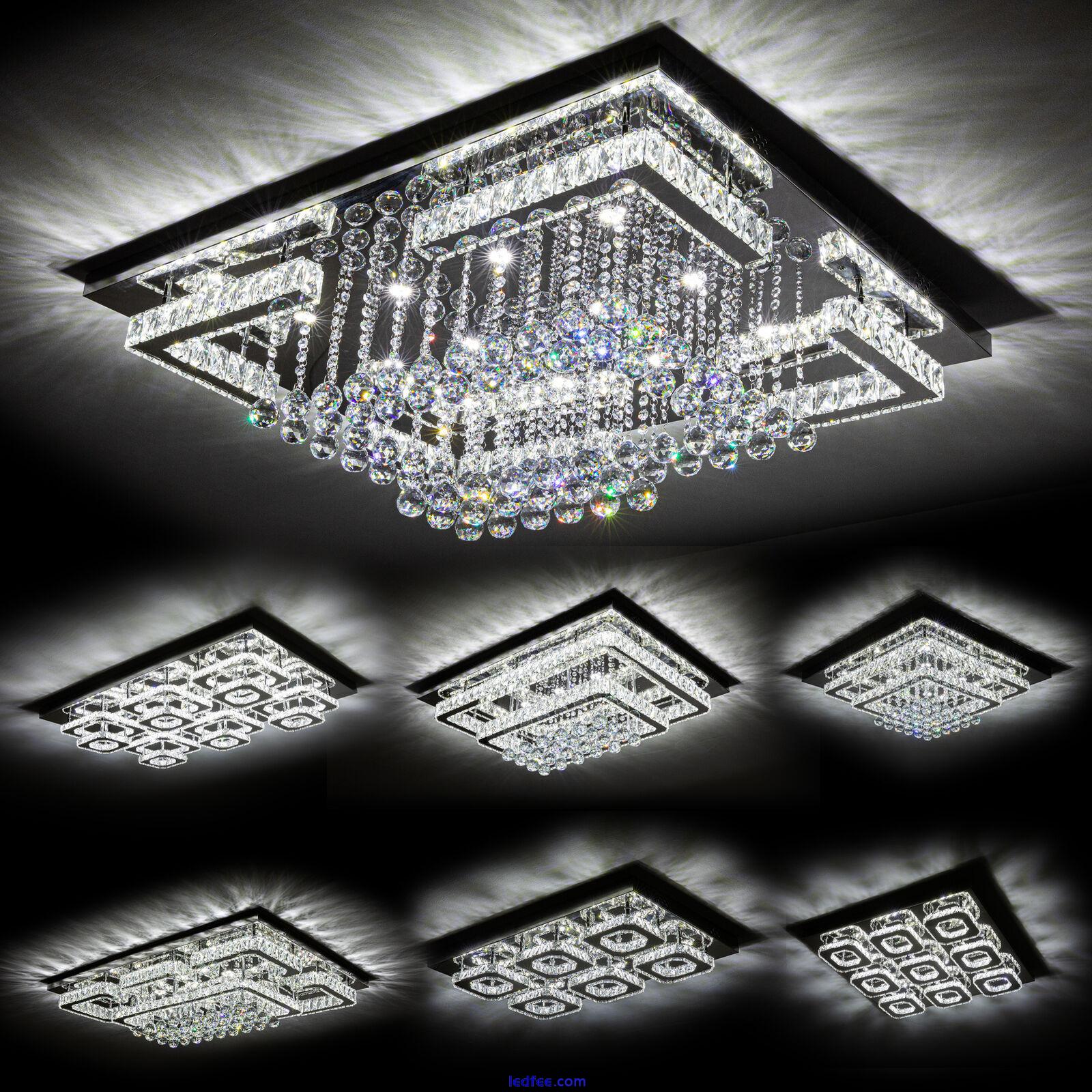 LED Ceiling Crystal Lights Luxury Chandelier Modern Pendant Lamps Kitchen Lights 5 