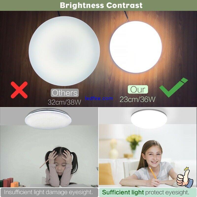 LED Ceiling Light 18W 24W 36W 48W Panel Down Lights living room Bedroom bathroom 4 