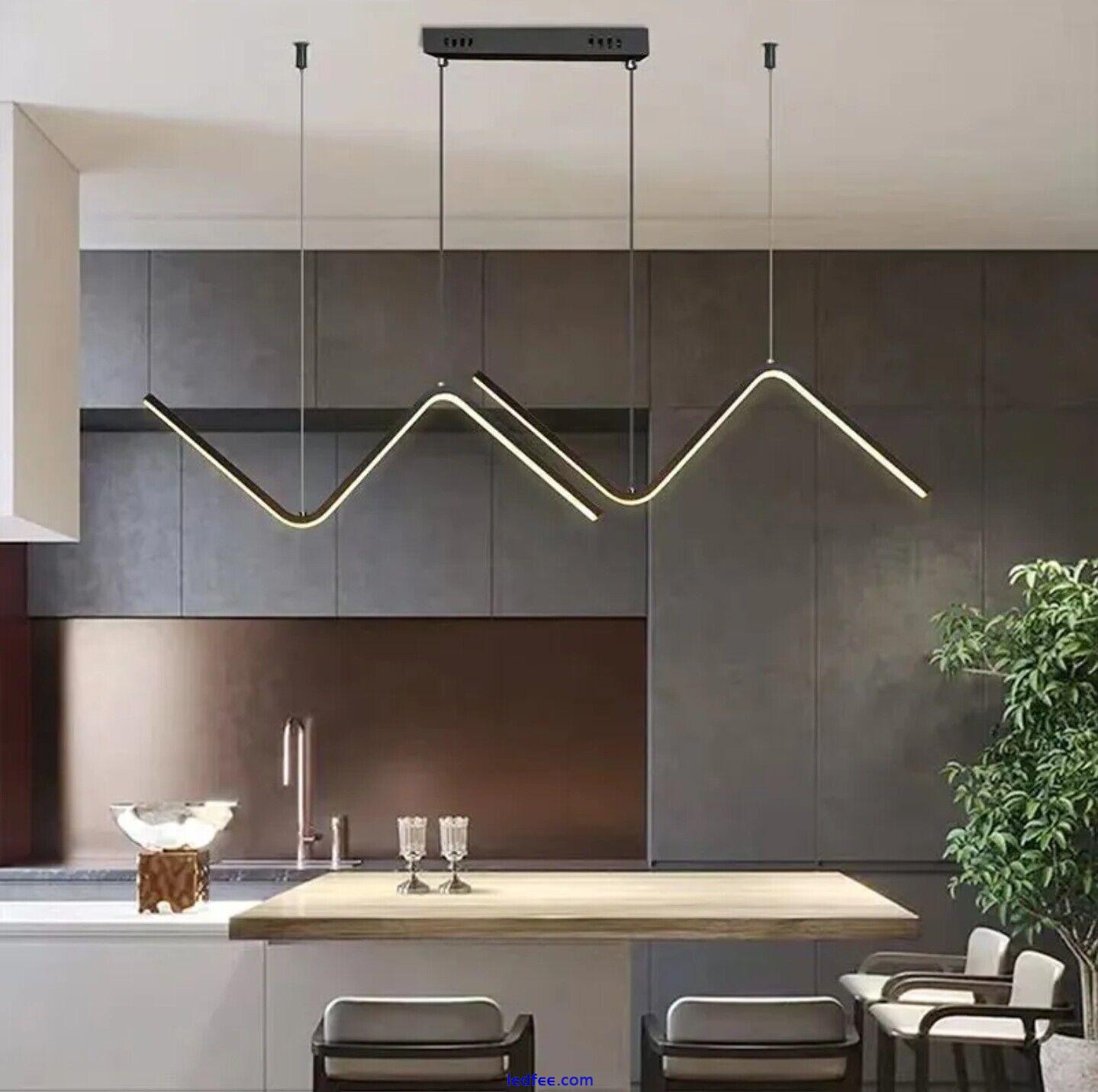 Modern Led Ceiling Chandelier for Table Dining Room Kitchen Bar Pendant Lighting 0 