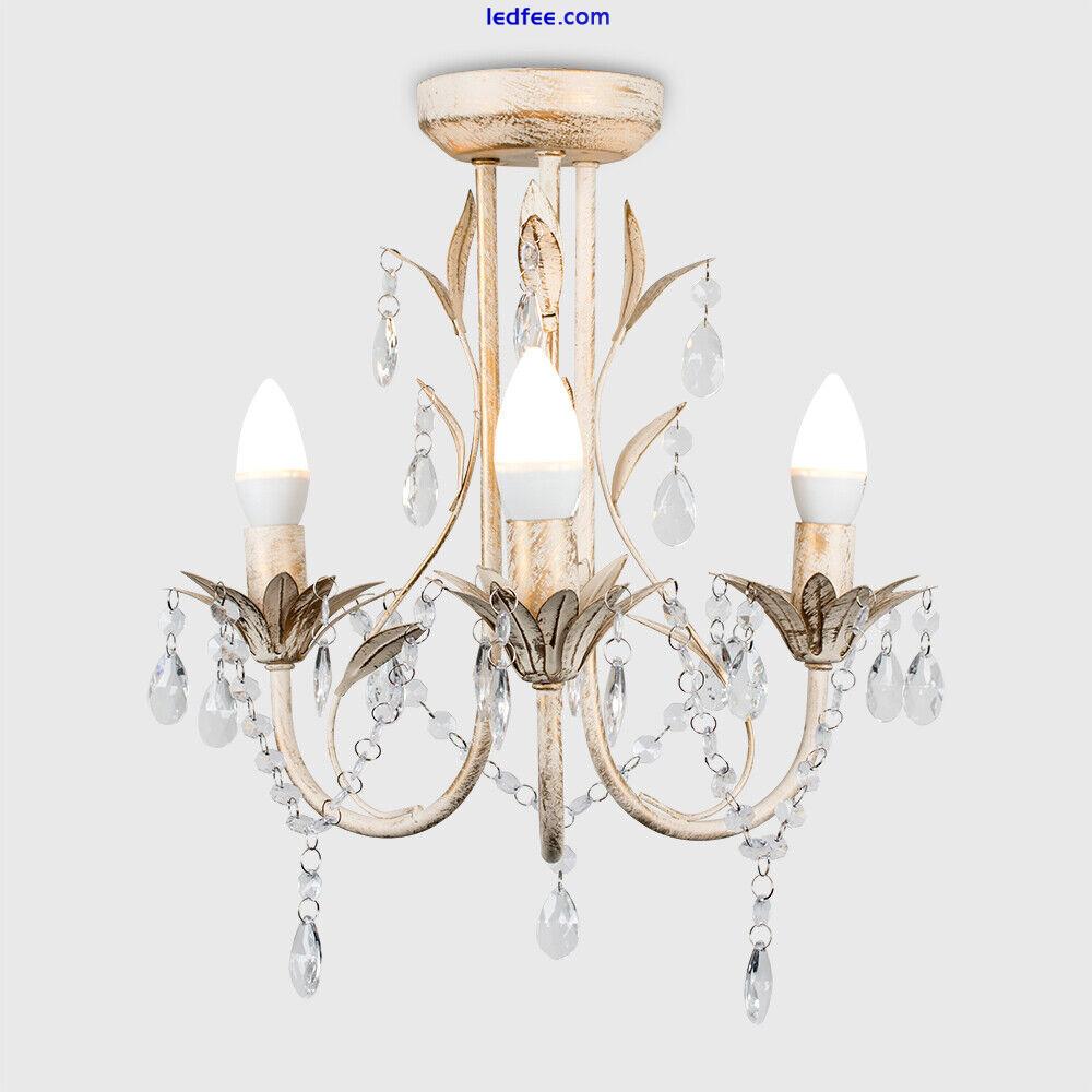 Ceiling Light  3 Way Traditional Chandelier Fitting Traditional Light LED Bulb 3 