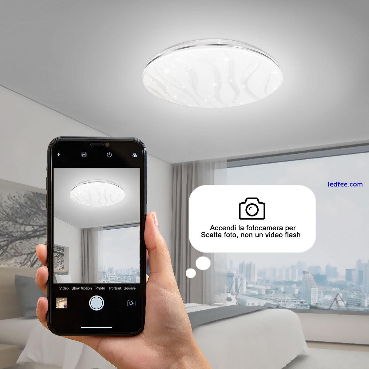 Modern LED Ceiling Light Square Panel Down Lights Bathroom Kitchen Bedroom Lamp 5 