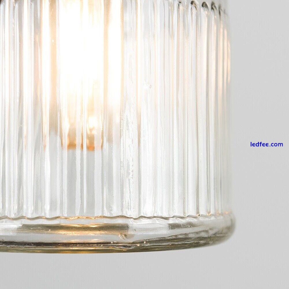 Ceiling Light Shade  Retro Glass Jar Pendant Living Room Lampshade Lighting 3 