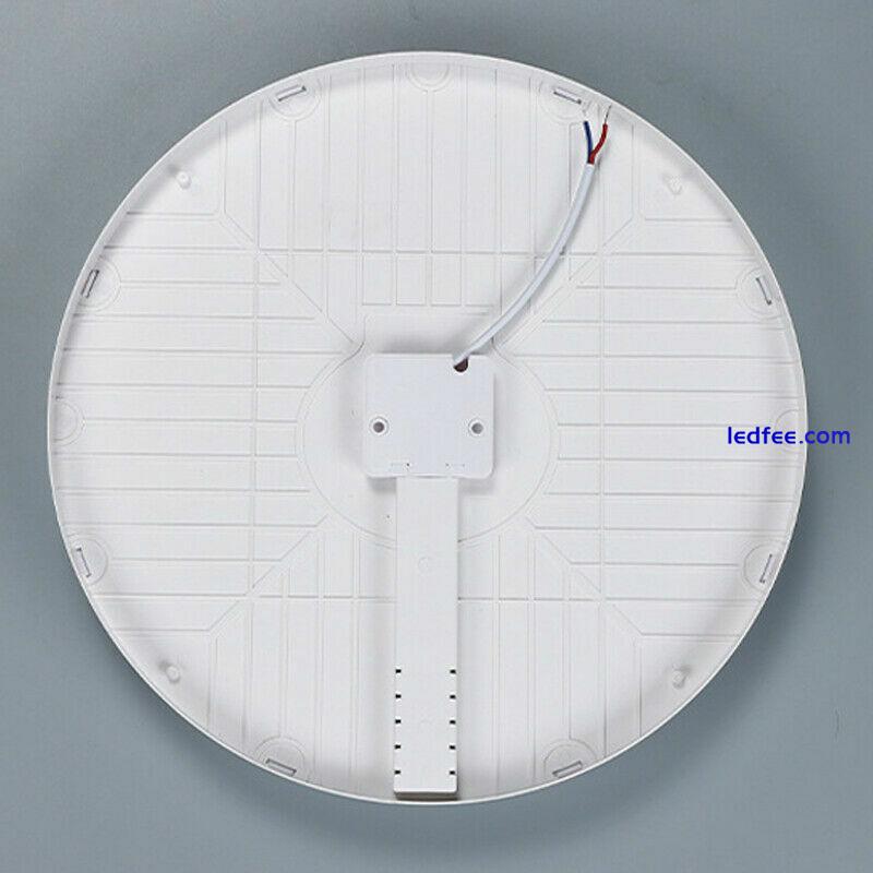 LED Ceiling Light Round Panel Down Lights Bathroom Kitchen Living Room Wall Lamp 3 